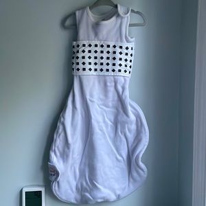 Nanit Breathing Wear Sleeping Bag powder blue size 6-12 months